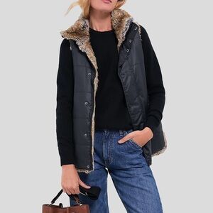 Tuckernuck Emilia Wax Fur Reversible Vest